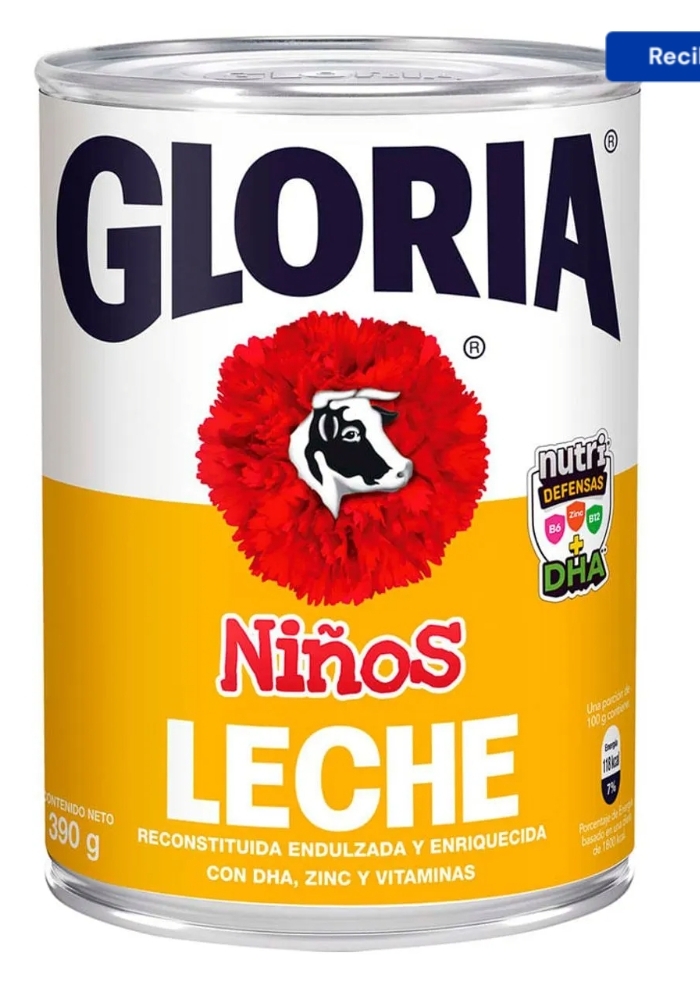 leche gloria de niños 5 años