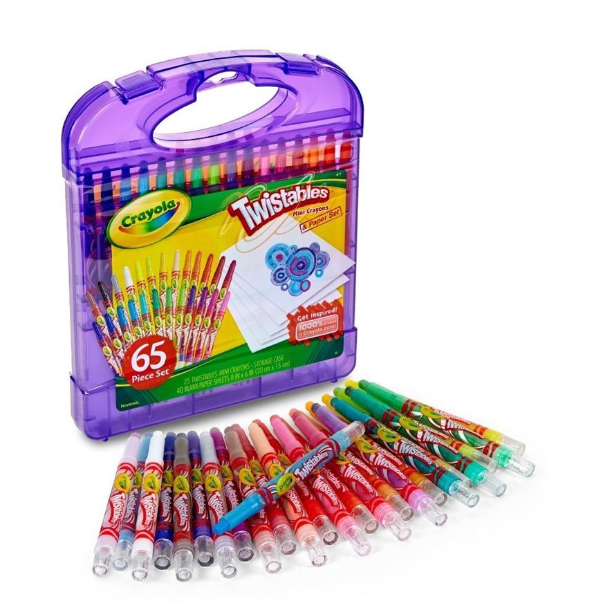 Mini Crayones Crayola Twistables Maletín