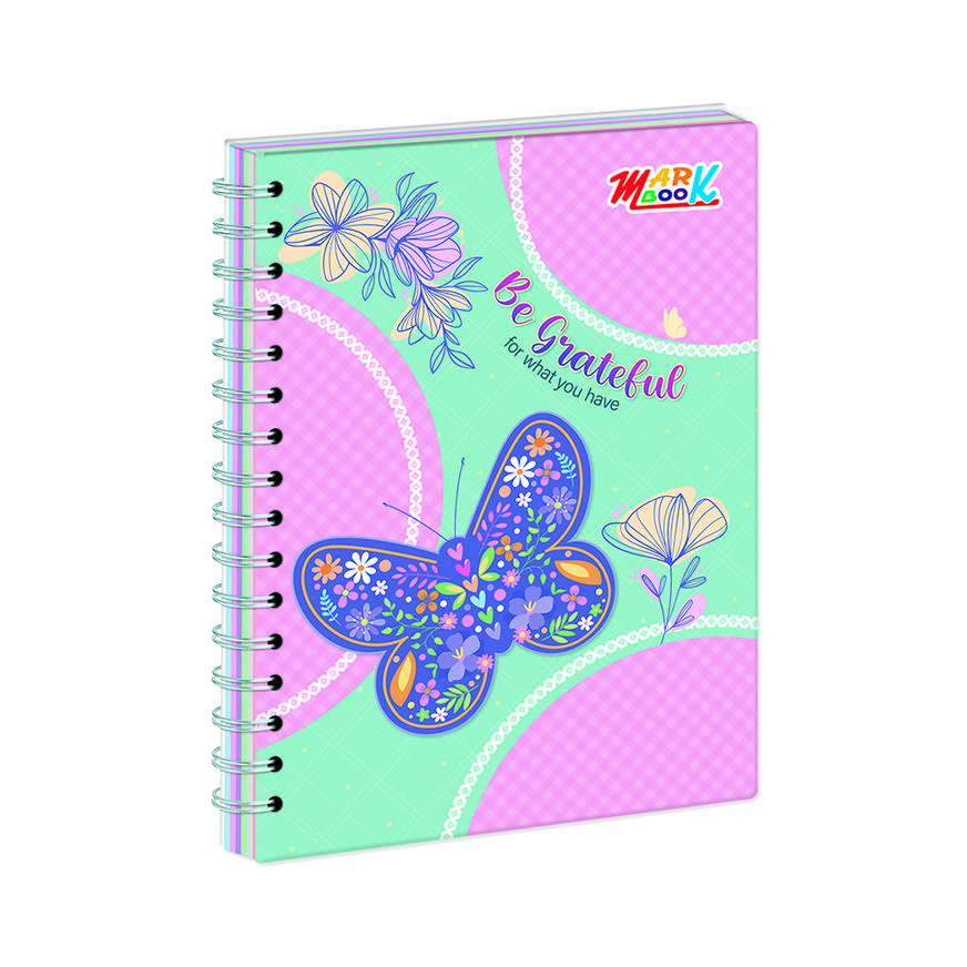 Cuaderno Anillado Cuadriculado Markbook A5  - Imagen 1